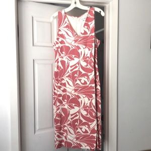 New silk sleeveless dress by Italian designer Cerruti 1881